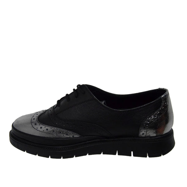 PANTOFI CASUAL DAMA CASPIAN 200 NEGRI - imagine 4
