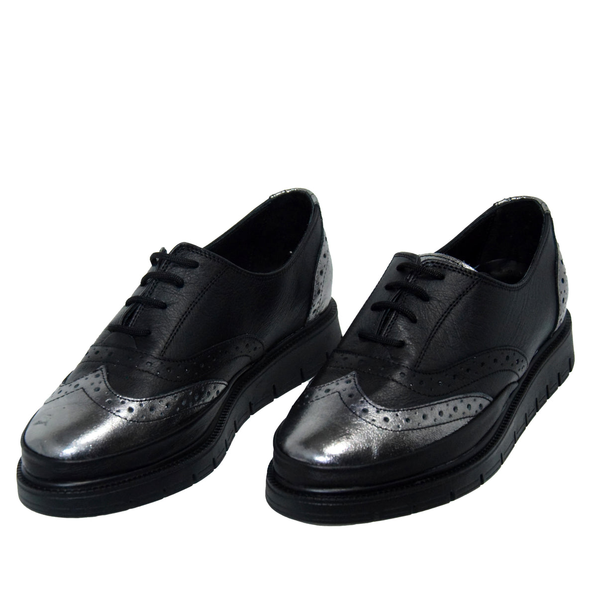 PANTOFI CASUAL DAMA CASPIAN 200 NEGRI - imagine 6