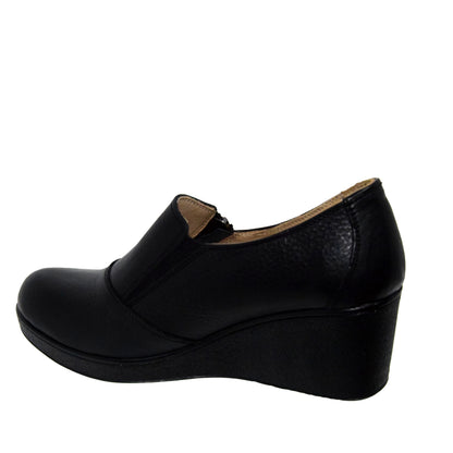 PANTOFI CASUAL DAMA CASPIAN 6003 NEGRI