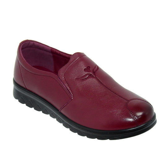 PANTOFI CASUAL DAMA FORMAZIONE 18009 BORDO