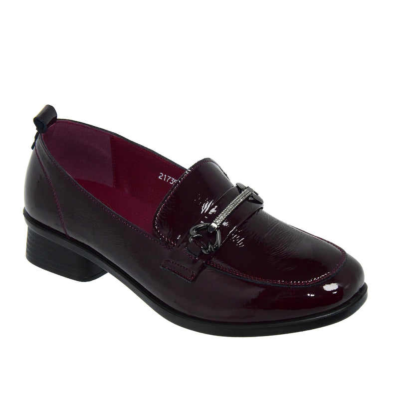PANTOFI CASUAL DAMA FORMAZIONE 21735 BORDO - imagine 2