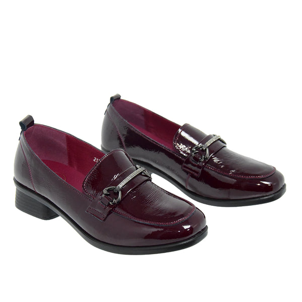 PANTOFI CASUAL DAMA FORMAZIONE 21735 BORDO - imagine 5