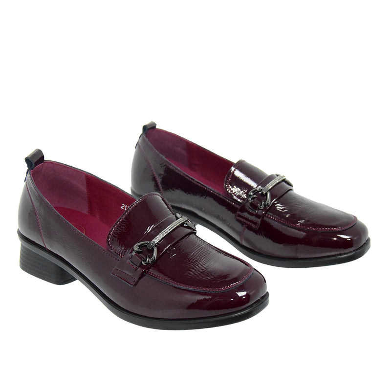 PANTOFI CASUAL DAMA FORMAZIONE 21735 BORDO - imagine 5