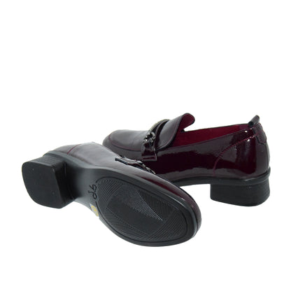 PANTOFI CASUAL DAMA FORMAZIONE 21735 BORDO
