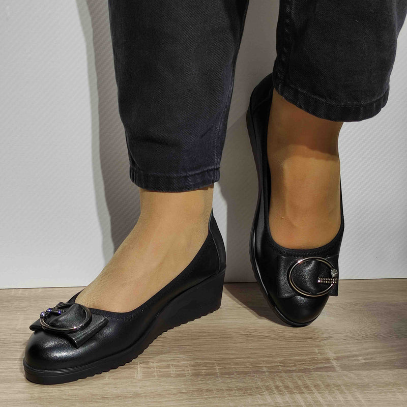 PANTOFI CASUAL DAMA FORMAZIONE 220711 NEGRI - imagine 4