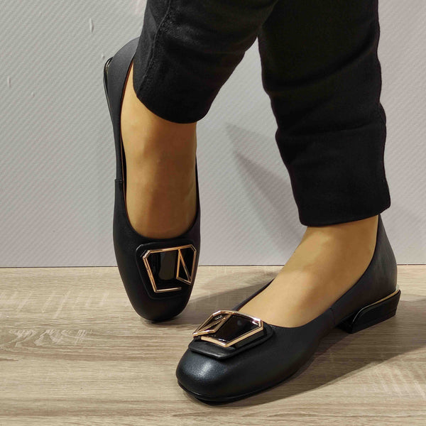 PANTOFI CASUAL DAMA FORMAZIONE 88321 NEGRI - imagine 4