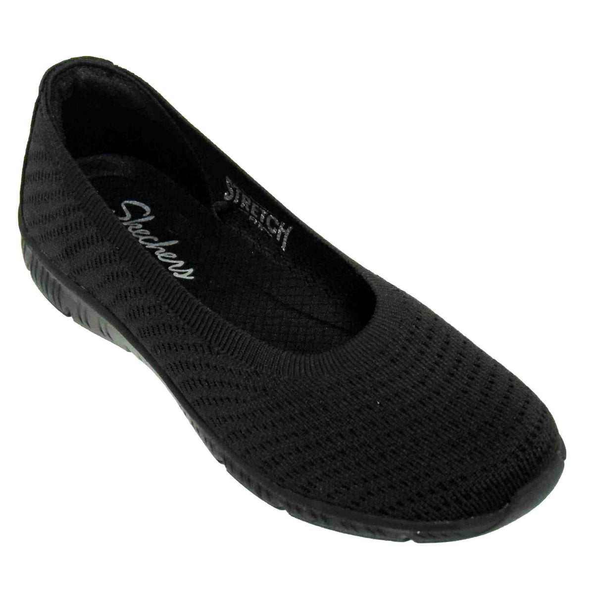 PANTOFI CASUAL DAMA SKECHERS 100360 BBK - imagine 6