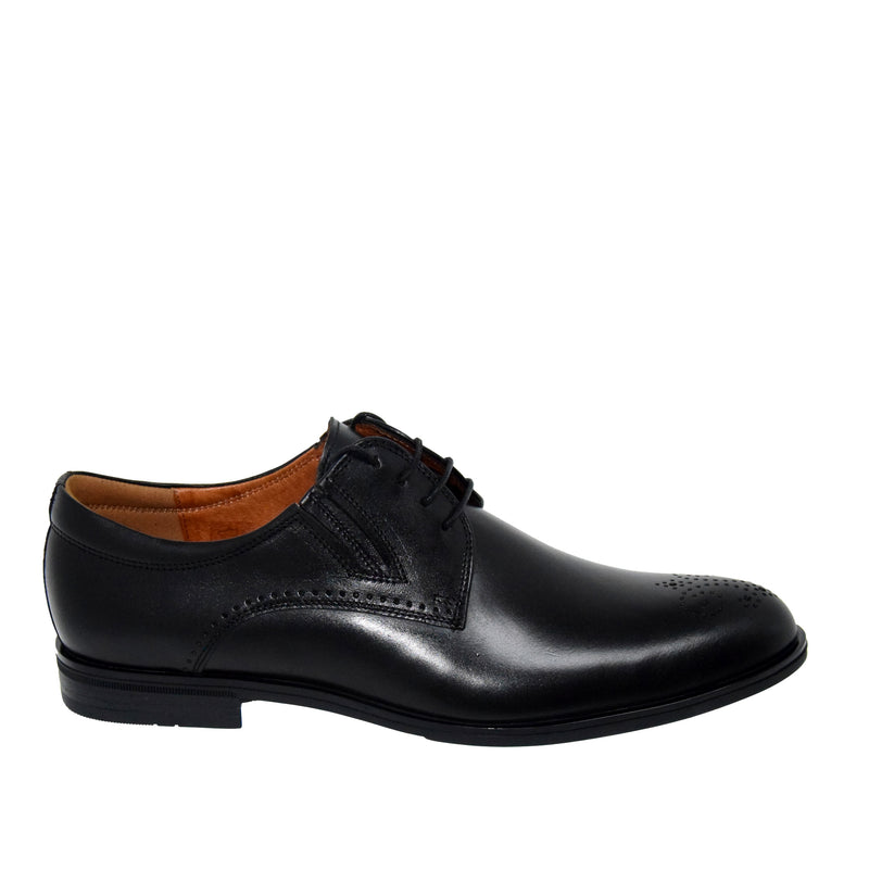 PANTOFI ELEGANTI BARBATI CONHPOL 7524-0800 NEGRI - imagine 3