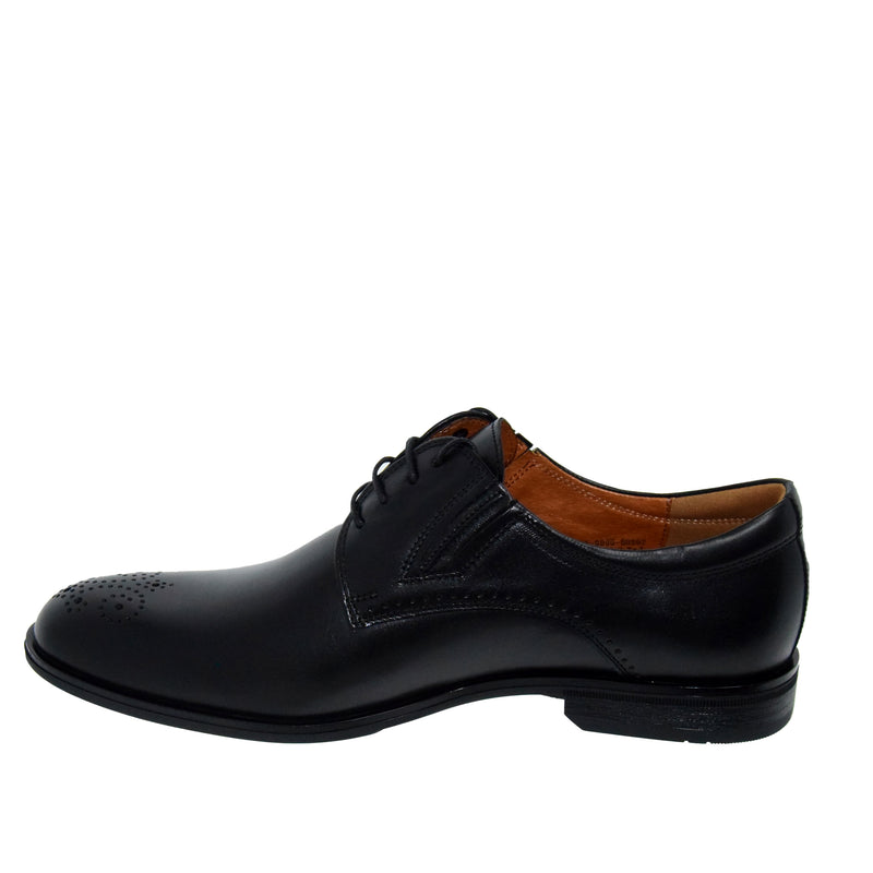 PANTOFI ELEGANTI BARBATI CONHPOL 7524-0800 NEGRI - imagine 4