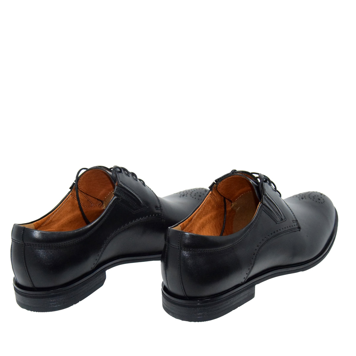 PANTOFI ELEGANTI BARBATI CONHPOL 7524-0800 NEGRI - imagine 10