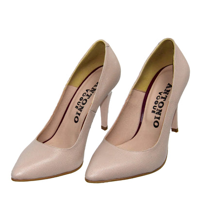 PANTOFI ELEGANTI DAMA ANTONIO 4597 NUDE SIDEFAT