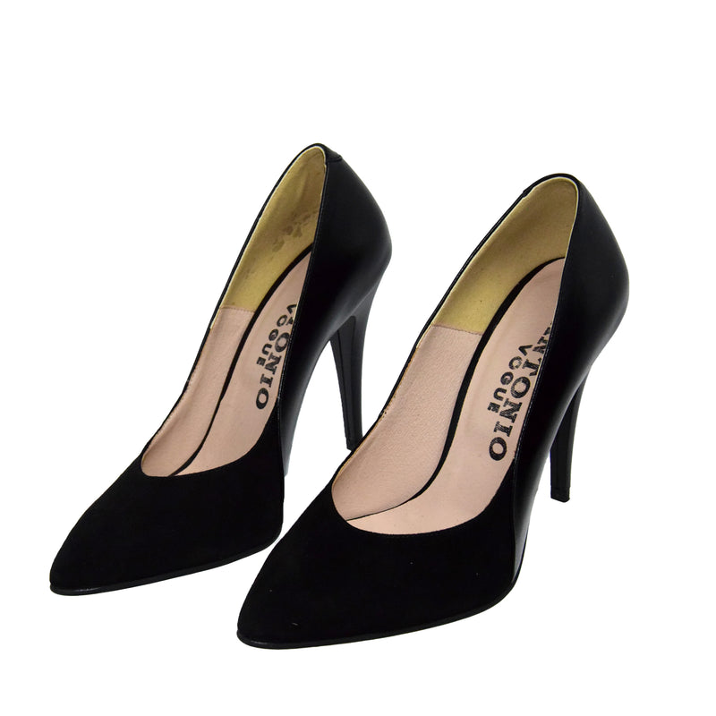 PANTOFI ELEGANTI DAMA ANTONIO 60175 NEGRI - imagine 5