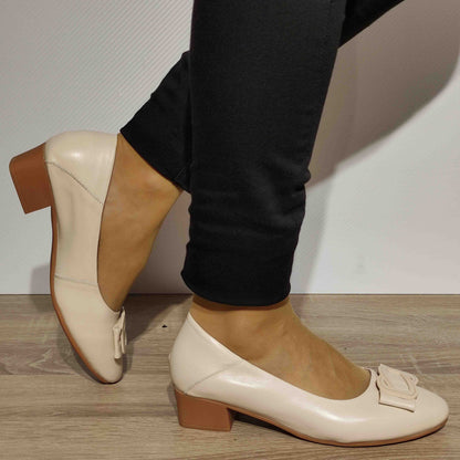 PANTOFI ELEGANTI DAMA FORMAZIONE 6885 CREM