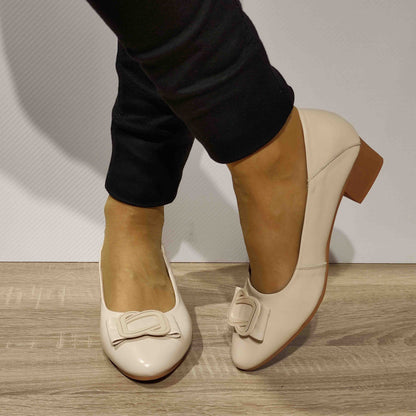PANTOFI ELEGANTI DAMA FORMAZIONE 6885 CREM