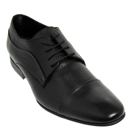 PANTOFI ELEGANȚI BĂRBAȚI BRAND ROMÂNESC A199C - totalpantofi
