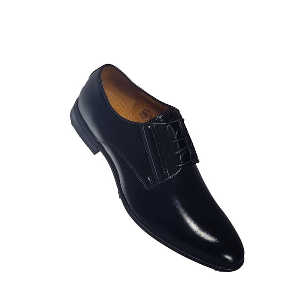 Pantofi Eleganți Bărbați CONHPOL 8573-Z009 Negru – Piele Naturală – vedere 4