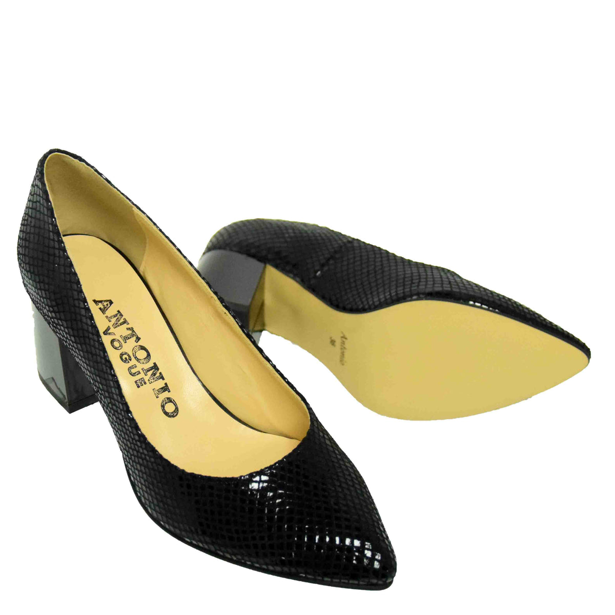 PANTOFI ELEGANȚI DAMĂ BRAND ROMÂNESC N180A - imagine 7