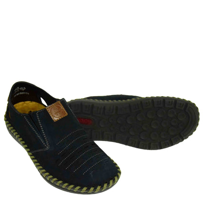 PANTOFI PERFORAȚI BĂRBAȚI RIEKER RI429