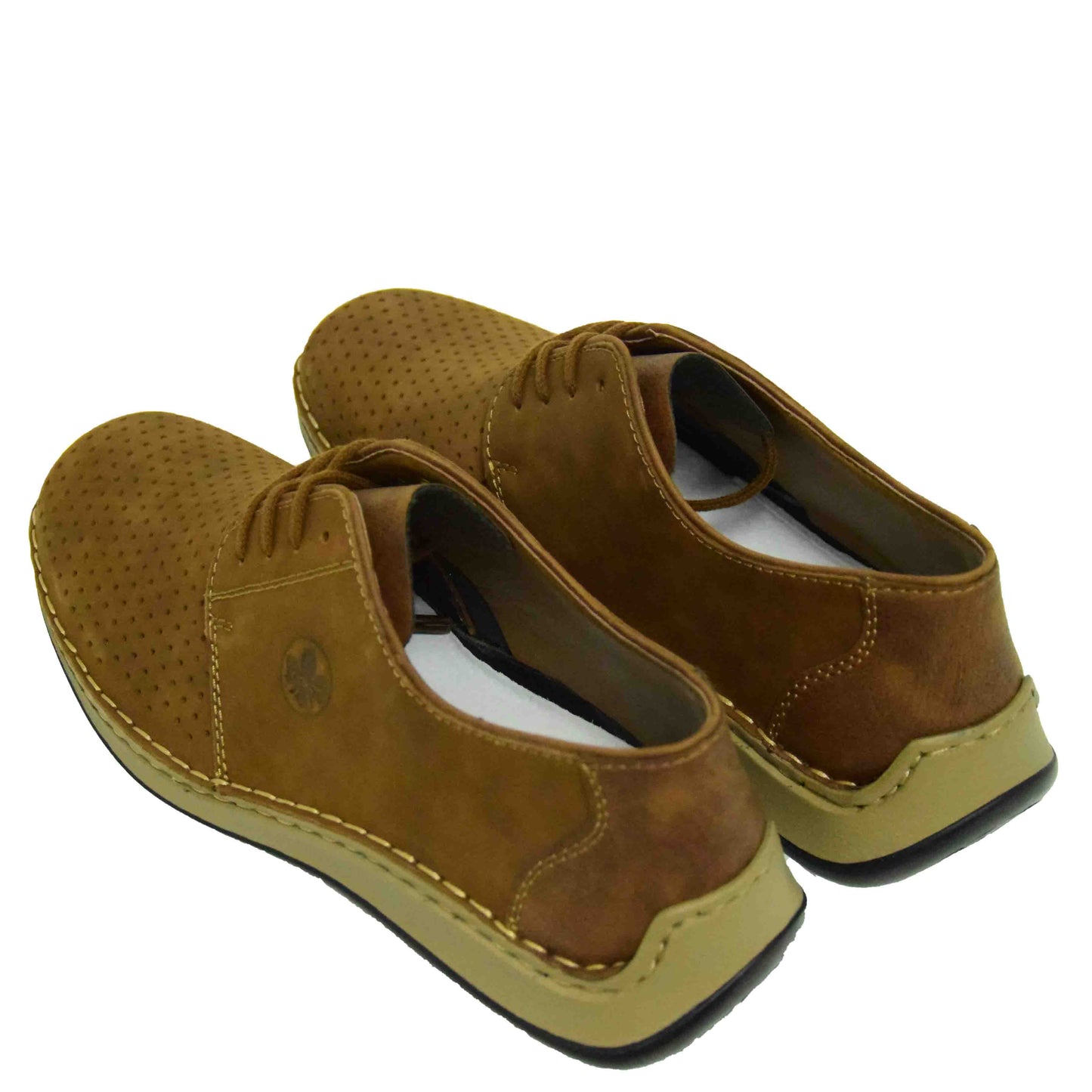 PANTOFI PERFORAȚI BĂRBAȚI RIEKER 05226-24 MARO