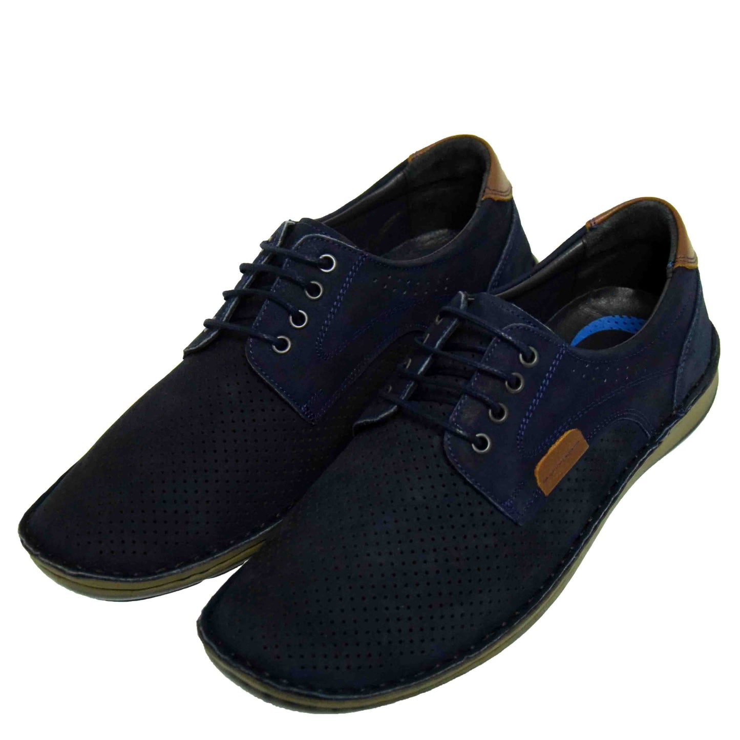 PANTOFI PERFORAȚI CASUAL BĂRBAȚI DR JELL DJ008