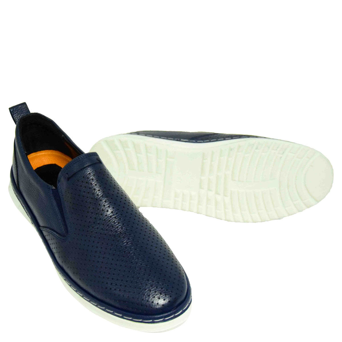 PANTOFI PERFORAȚI CASUAL BĂRBAȚI GORETTI GO051 - imagine 13