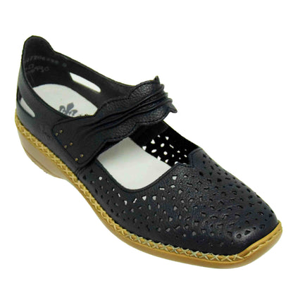 PANTOFI PERFORAȚI CASUAL DAMĂ RIEKER 41399-14