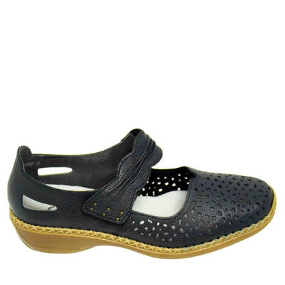 PANTOFI PERFORAȚI CASUAL DAMĂ RIEKER 41399-14