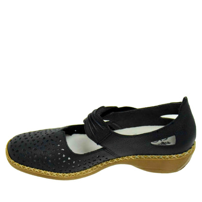 PANTOFI PERFORAȚI CASUAL DAMĂ RIEKER 41399-14