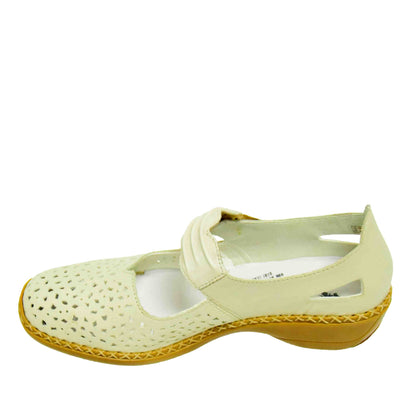 PANTOFI PERFORAȚI CASUAL DAMĂ RIEKER 41399-14