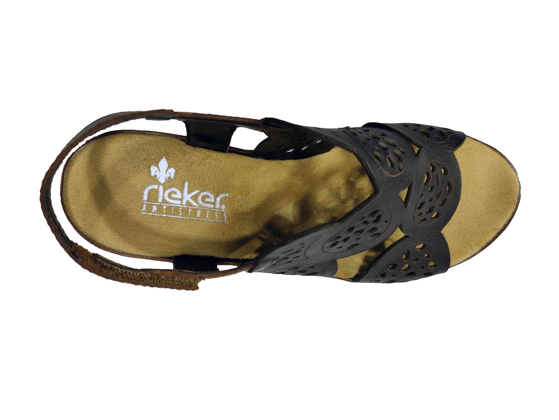 SANDALE DAMĂ RIEKER V38F7-00 - totalpantofi