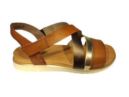 SANDALE DAMĂ RIEKER V5073-24 - totalpantofi