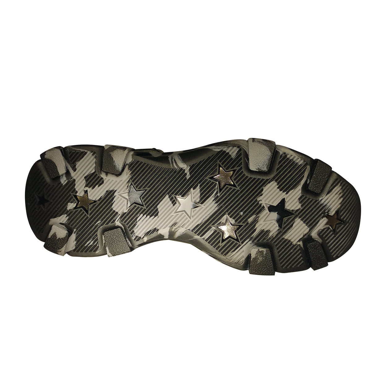 Ghete Casual Bărbați Franco Gerardo HJY21081 Negru+metalic – Piele Naturală – vedere 5