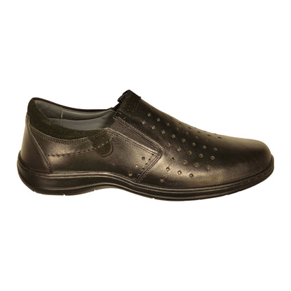 PANTOFI PERFORAȚI BĂRBAȚI OTTER/153 01-N - totalpantofi