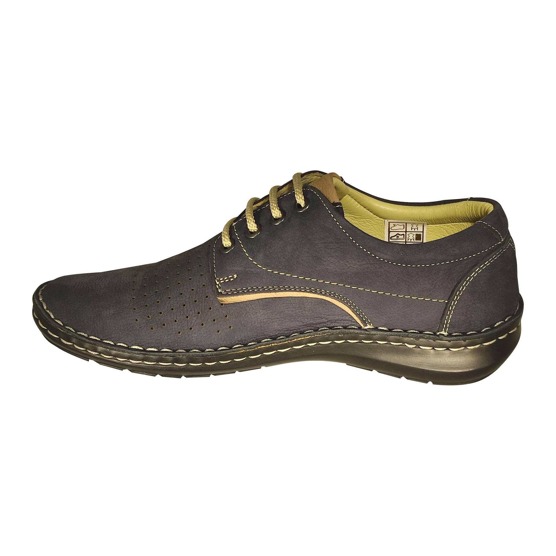 PANTOFI PERFORAȚI BĂRBAȚI OTTER/9553 - totalpantofi