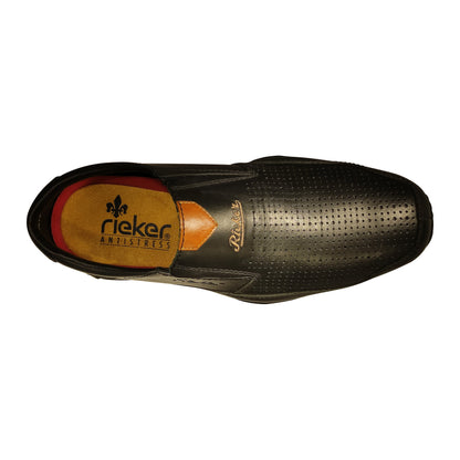 PANTOFI PERFORAȚI BĂRBAȚI RIEKER/06357-00 - totalpantofi