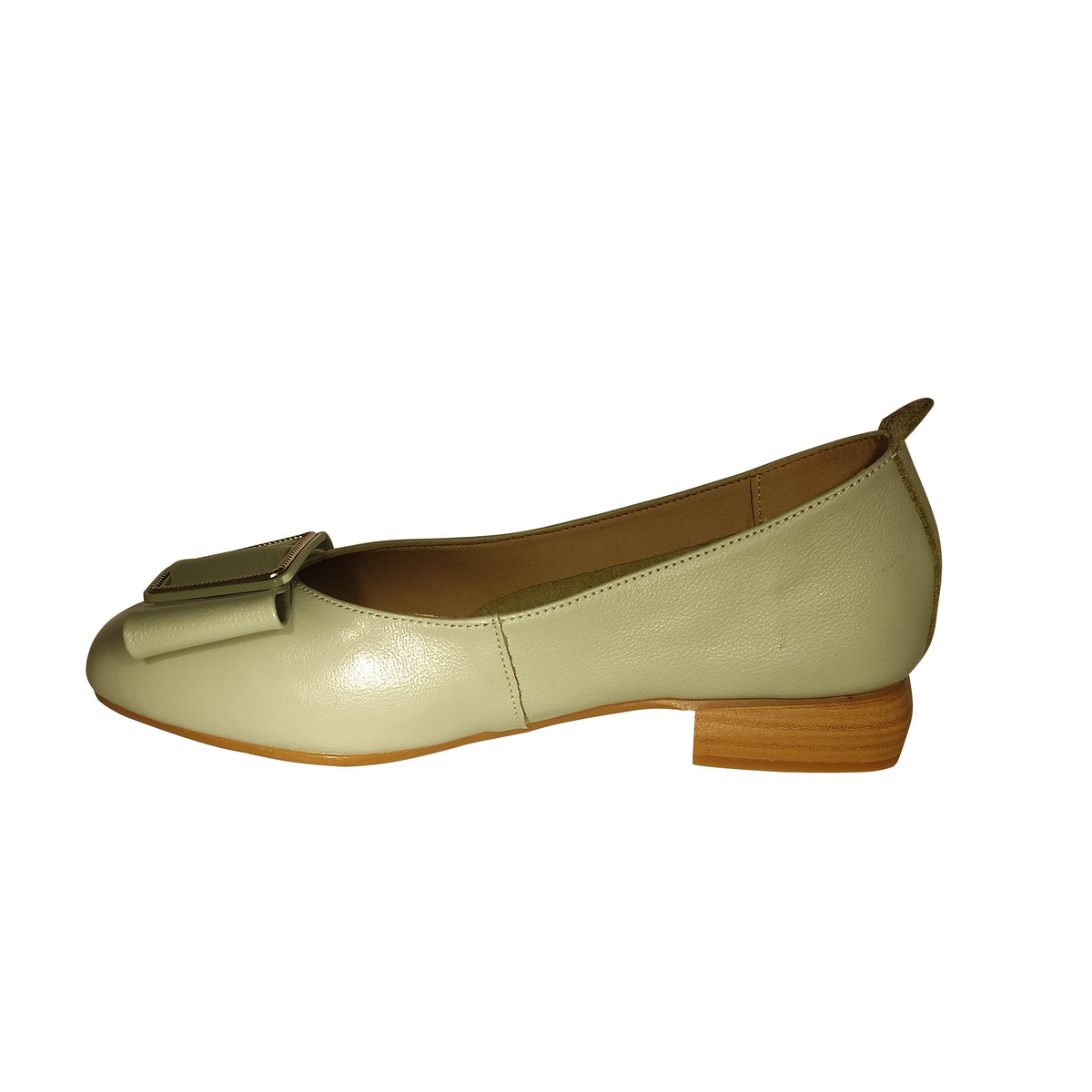 Pantofi Casual Damă Formazione BBX2101 Crem – Piele Naturală – vedere 12