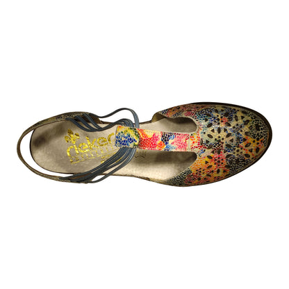 PANTOFI DECUPAȚI DAMĂ RIEKER/40969 - totalpantofi