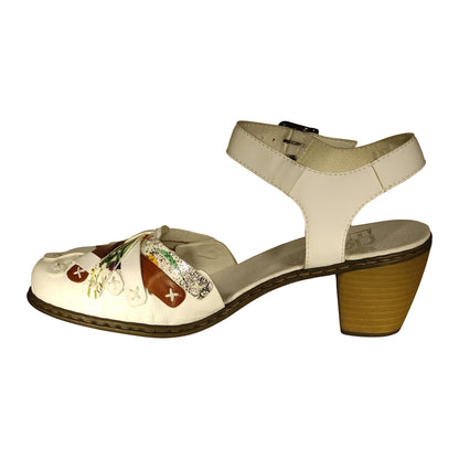 PANTOFI DECUPAȚI DAMĂ RIEKER/40970-81 - totalpantofi