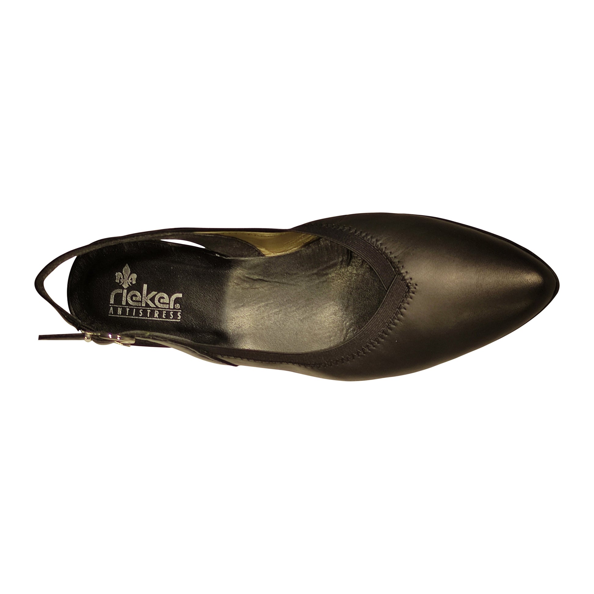 PANTOFI DECUPAȚI DAMĂ RIEKER/58063-00 - totalpantofi