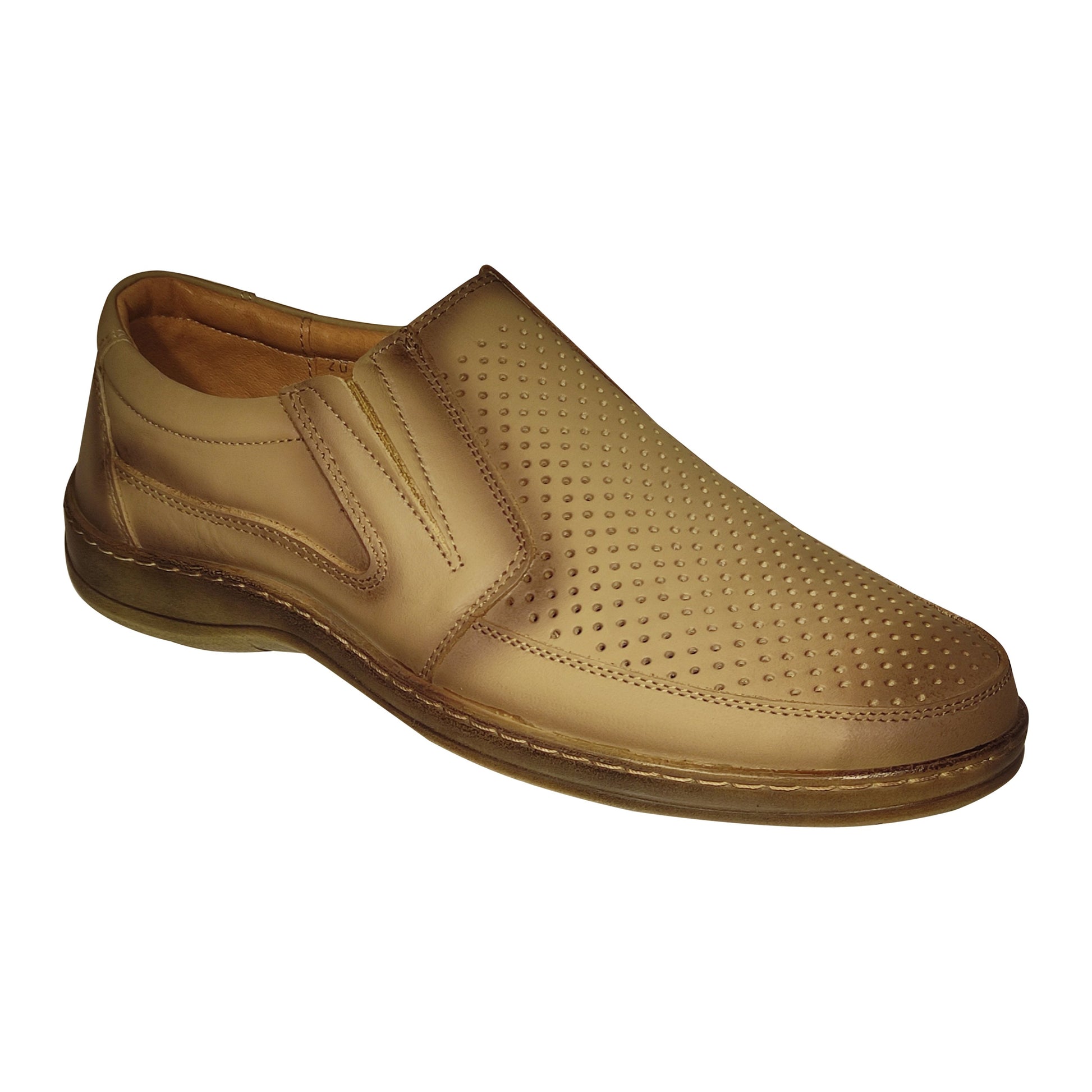 Pantofi Perforați Bărbați Brand Românesc 200589 - totalpantofi
