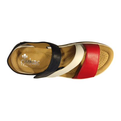 SANDALE DAMĂ RIEKER/V8872-33 - totalpantofi